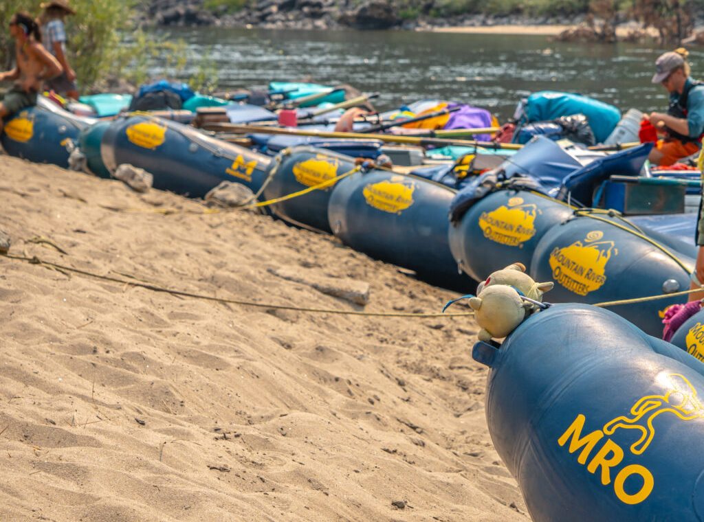 Mountain River Outfitters Rafts