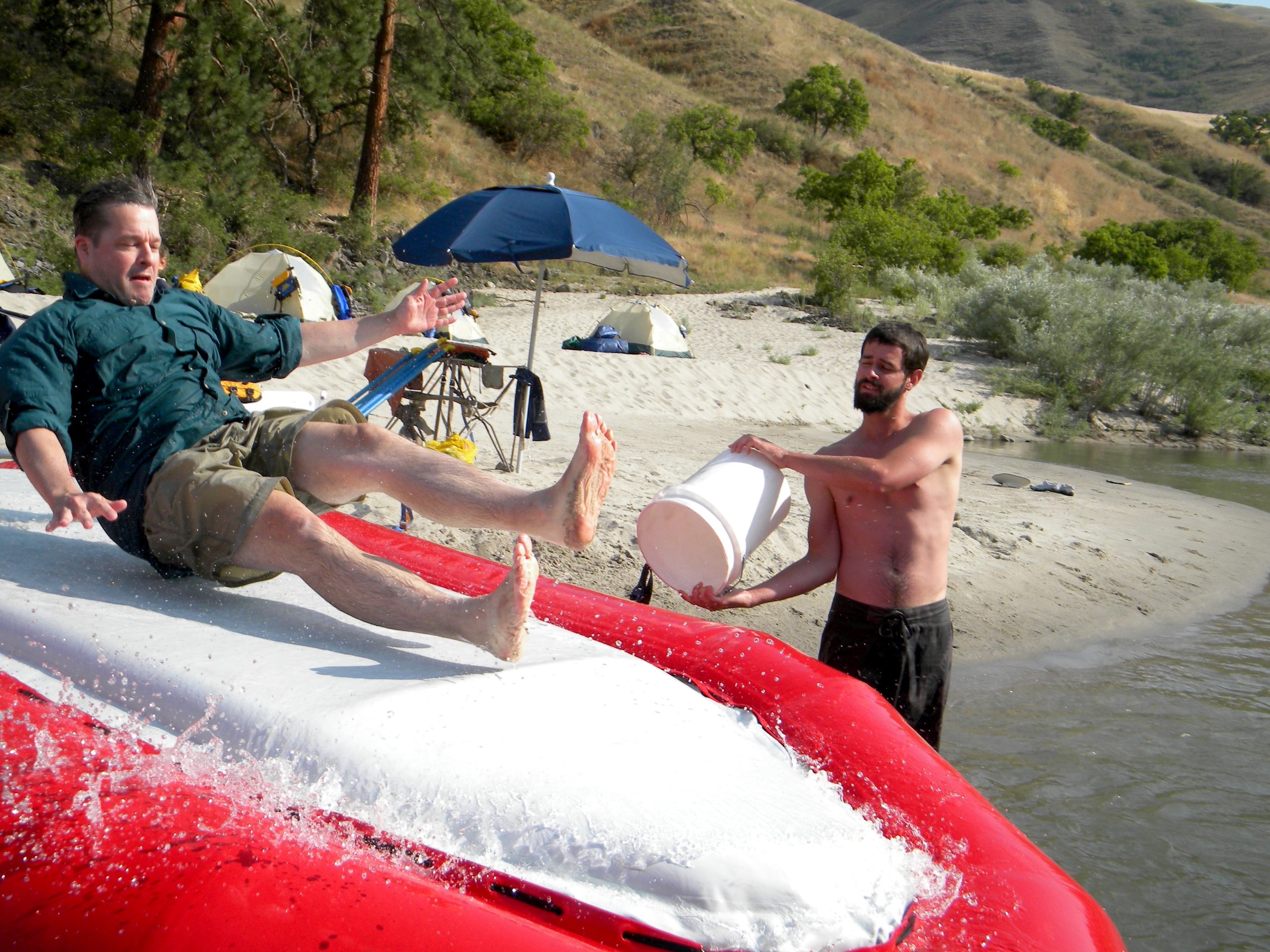 Raft slide any trip